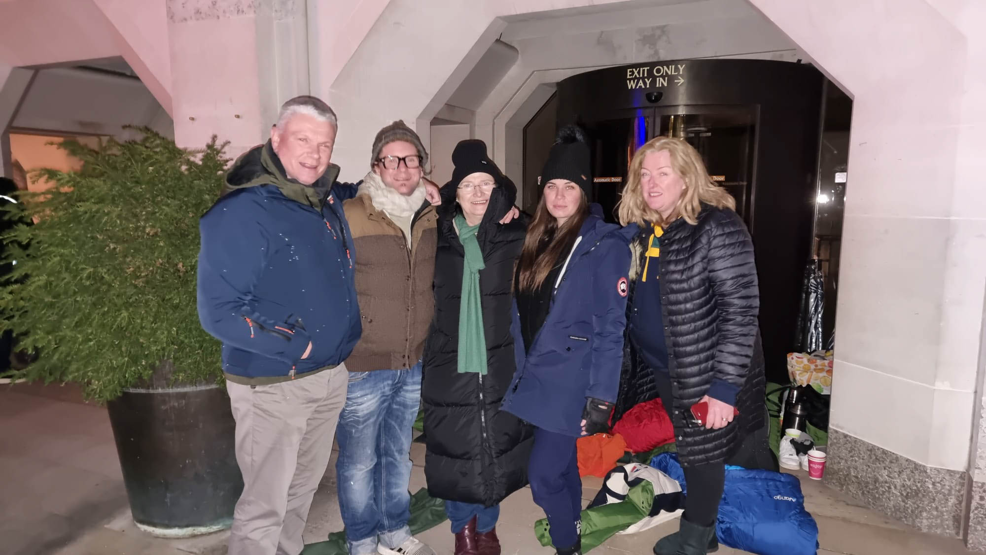 The Lady Mayoress’ Sleep Out Event
